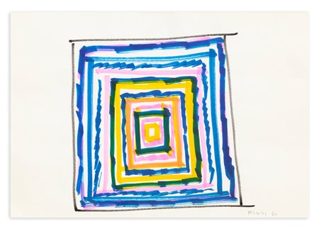 ENNIO FINZI (1931) - Senza Titolo, 1980