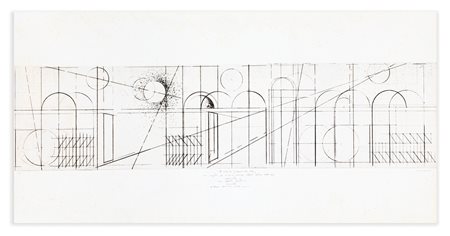 WALTER VALENTINI (1928) - Il cielo di Greenwich 1989