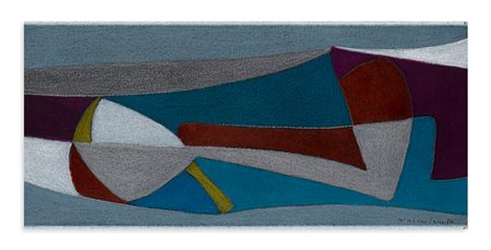 MARTINO MAZZOLENI (1935-1995) - Senza Titolo, 1976