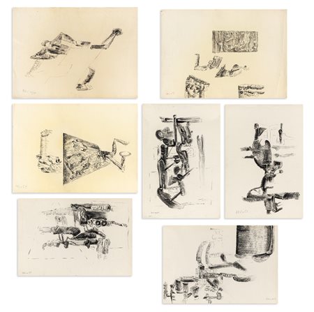 RACO - Lotto unico composto da 7 tecniche miste