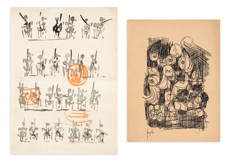 AUTORI VARI (GIOVANOLA E DANGELO) - Lotto unico composto da 2 opere