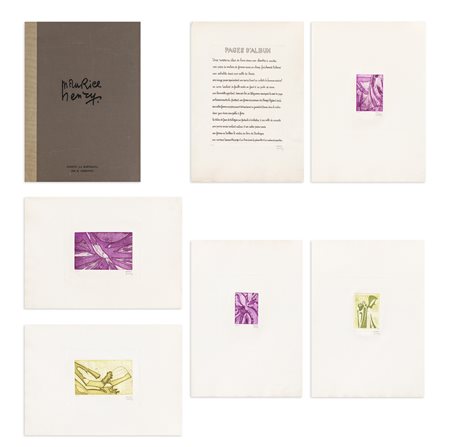 MAURICE HENRY (1907-1984) - Pages d'album