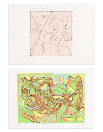 AUTORI VARI (OPPI E TRIPODI) - Lotto unico composto da 2 opere grafiche