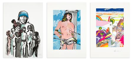 AUTORI VARI - Lotto unico di 3 opere grafiche