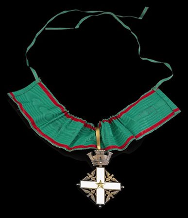 Insegna di Commendatore dell'Ordine al Merito della Repubblica Italiana (lievi