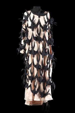 MAURIZIO GALANTE
(attribuito) Lotto composto da una stola "Volo di rondini" in