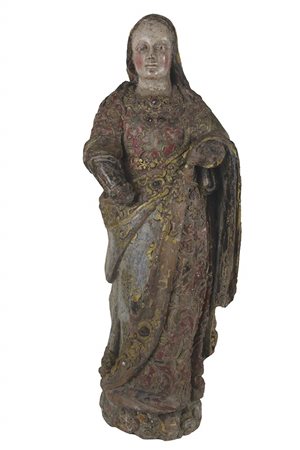 Sant’Agata in terracotta
PALERMO, scultore Antonello Gagini, sec. XVI, primi decenni.