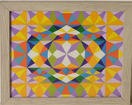 Francesco Fasano EVOLUZIONE CROMATICA acrilico su cartoncino, cm 20x25 al...