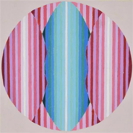 Francesco Fasano SENZA TITOLO acrilico su cartoncino, cm 25x25 sul retro:...