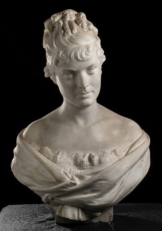 ANONIMO: Busto di giovane nobildonna