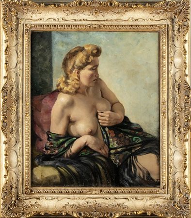 PHILIPPE DE ROUGEMONT (1891-1965): Studio di nudo