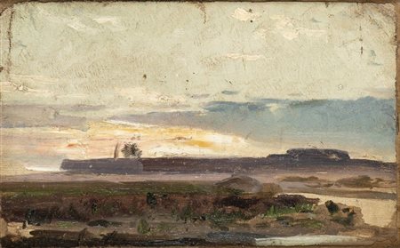 BEPPE CIARDI (Venezia, 1875 - Quinto di Treviso, 1932) ATTR. : Paesaggio 