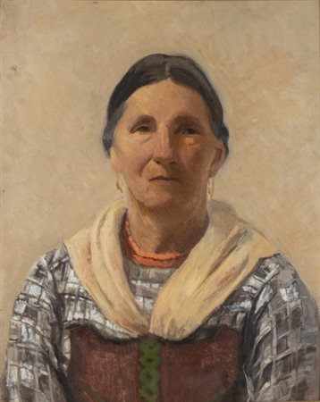 DOMENICO COLAO (Monteleone Calabro, 1881 - Roma, 1943): Contadina