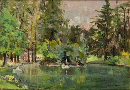 ULISSE CAPUTO (Salerno, 1872 - Parigi, 1948): Parco