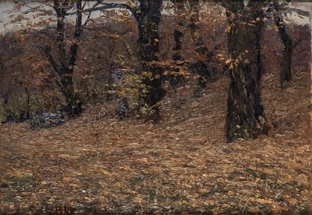ANTONIO BALLERO (Nuoro, 1864 - Sassari, 1932): Bosco 