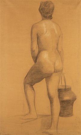 ANONIMO: Nudo di spalle