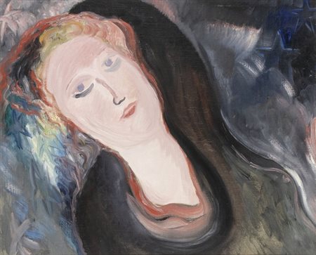 CARLO LEVI (Torino, 1902 - Roma, 1975): Donna, anni '30 ca.