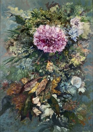 RENZO VESPIGNANI (Roma, 1924 - 2001): Fiori