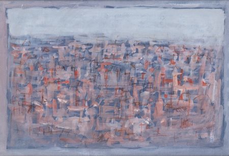 VALERIANO CIAI (Roma, 1928 - Lariano, 2013): Veduta di Roma