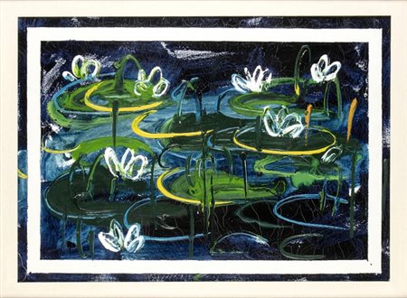 MARIO SCHIFANO (Homs, 1934 - Roma, 1998): Senza titolo