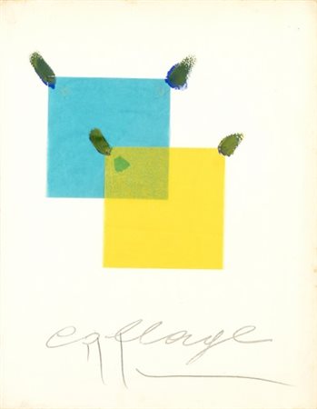 ALDO MONDINO (Torino, 1938 - 2005): Collage