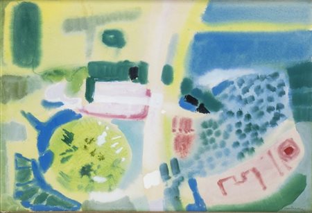 ENRICO PAULUCCI  (Genova, 1901 - Torino, 1999): Astratto 