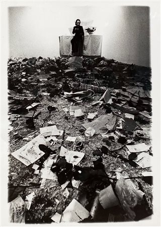 CATTANEO ENRICO Milano (Mi) 1933 Urs Luthi (performance da Marconi a Milano)...