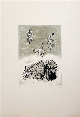 MOORE HENRY Castelford (Regno Unito) 1898 Senza titolo 1970 Incisione...