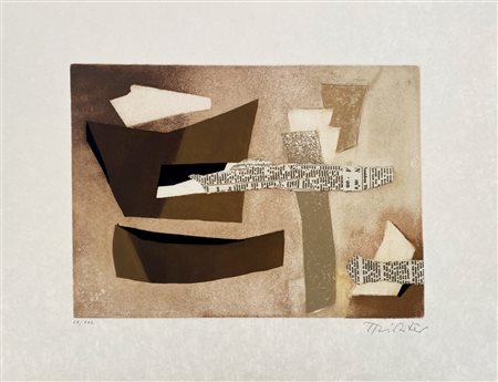 RICHTER HANS Berlino (Germania) 1888 Composizione 1978 Incisione acquaforte...