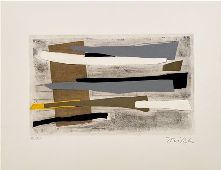 RICHTER HANS Berlino (Germania) 1888 Sur une Jambe 1974 Acquaforte acquatinta...