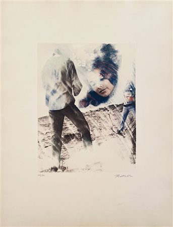 ROTELLA MIMMO Catanzaro (Cz) 1918 Senza titolo 1971 Incisione acquatinta...