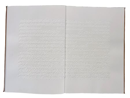 ALGARDI ALESSANDRO Milano (Mi) 1945 Ciò che l'occhio non vede viene letto...