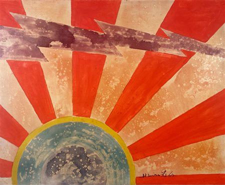 HSIAO CHIN Shangai (Cina) 1935 Zaaannni 1964 Olio su tela 61,00x80,00x2,00...