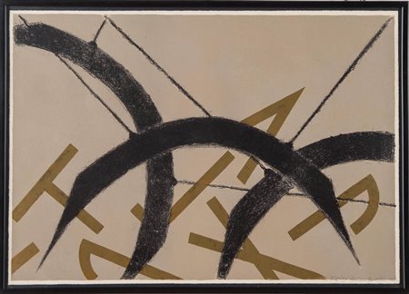 Luciano Bartolini (Fiesole 1948 - Milano 1994), “Tre colpi nella cupola”, 1982.