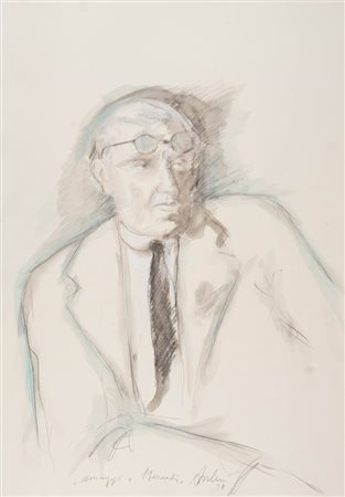 Carlo Anleri (Vergato 1943 - 2015), “Omaggio a Morandi”, 1993.