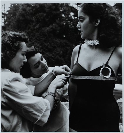 FEDERICO PATELLANI Misurazione concorrenti, San Remo, 1949