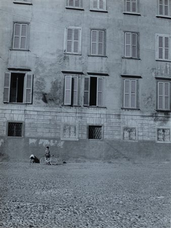 ANONIMO Bambino in bicicletta