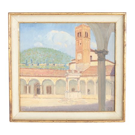 Interno di un chiostro