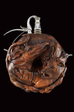 Fiasca da polvere nello stile di Michael Maucher