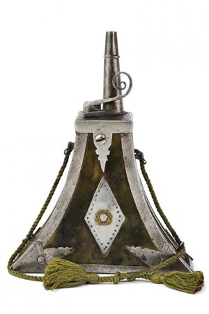 Fiasca da polvere da moschettiere