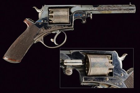 Bellissimo revolver sistema Tranter a luminello di Wilkinson