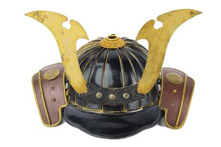 Raro kabuto per samurai con funzione di capo pompiere