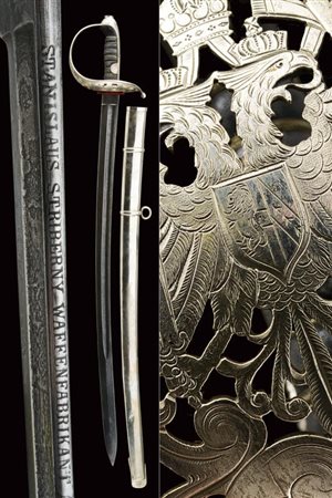 Sciabola Mod. 1869 da ufficiale di cavalleria della Legione Polacca