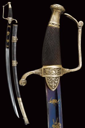 Bella sciabola regolamentare per ufficiali di stato maggiore