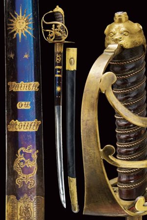 Bellissima sciabola rivoluzionaria da ufficiale