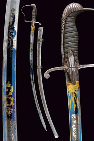 Sciabola da ufficiale con bellissima lama