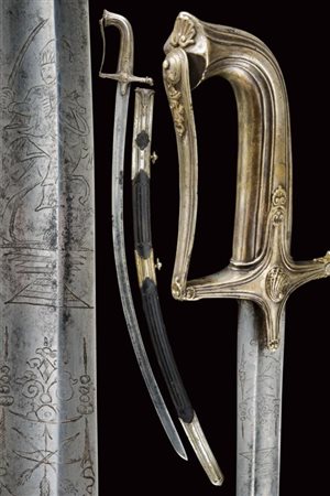 Rarissima sciabola da ufficiale degli ussari