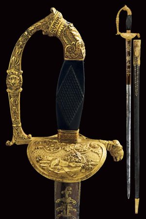 Elegante spadino da funzionario