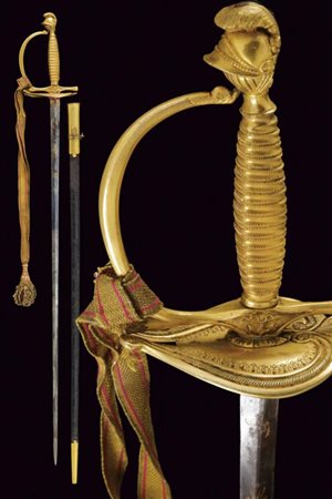 Spadino da ufficiale dell'Ordine Navale di Santo Stefano