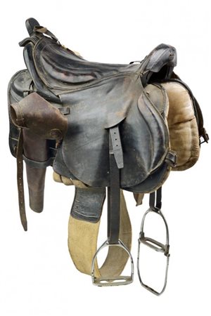 Sella per truppa di cavalleria e carabinieri coloniali mod. ' Nizza'